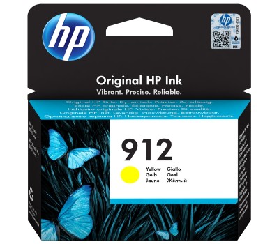 Картридж струйный HP 912 желтый 315 стр. (для HP OfficeJet 801x/802x) (3YL79AE)